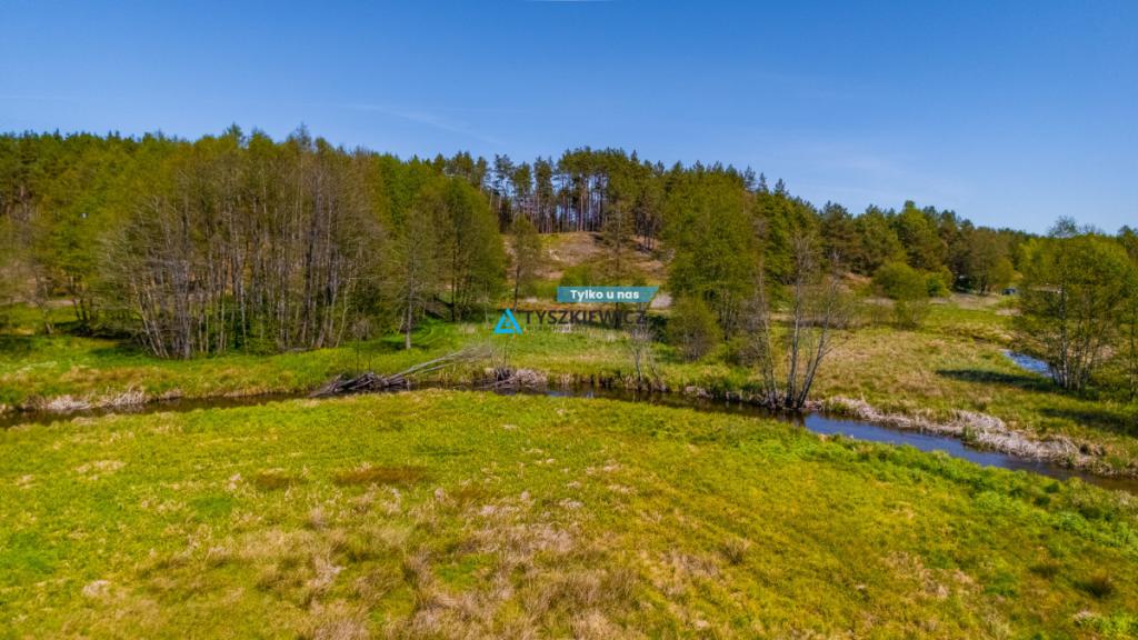 Rolbik, działka nad rzeka Zbrzycą - Kaszuby - zdjęcie 1