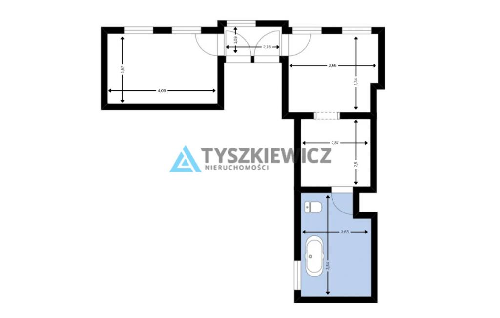 Komfortowe 2-pokojowe mieszkanie w centrum Bytowa - zdjęcie 3
