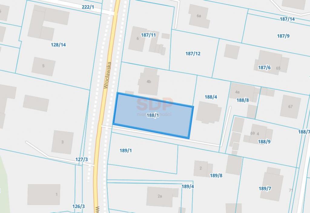Działka budowlana 1001 m², Domasław - zdjęcie 2