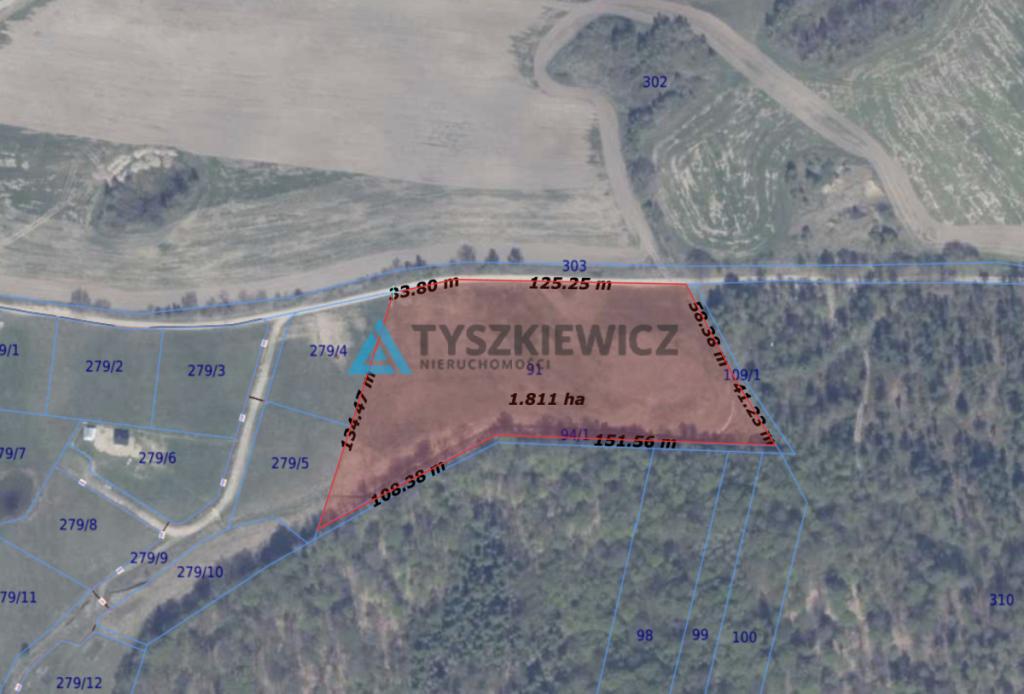 Duża działka budowlana blisko jeziora Trzepowo - zdjęcie 18