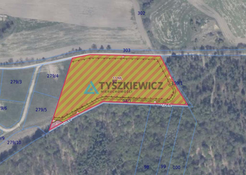 Duża działka budowlana blisko jeziora Trzepowo - zdjęcie 19
