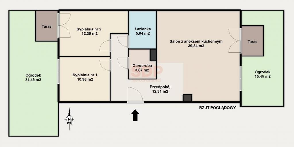 Mieszkanie 74 m², Wrocław, Fabryczna, Białowieska - zdjęcie 9