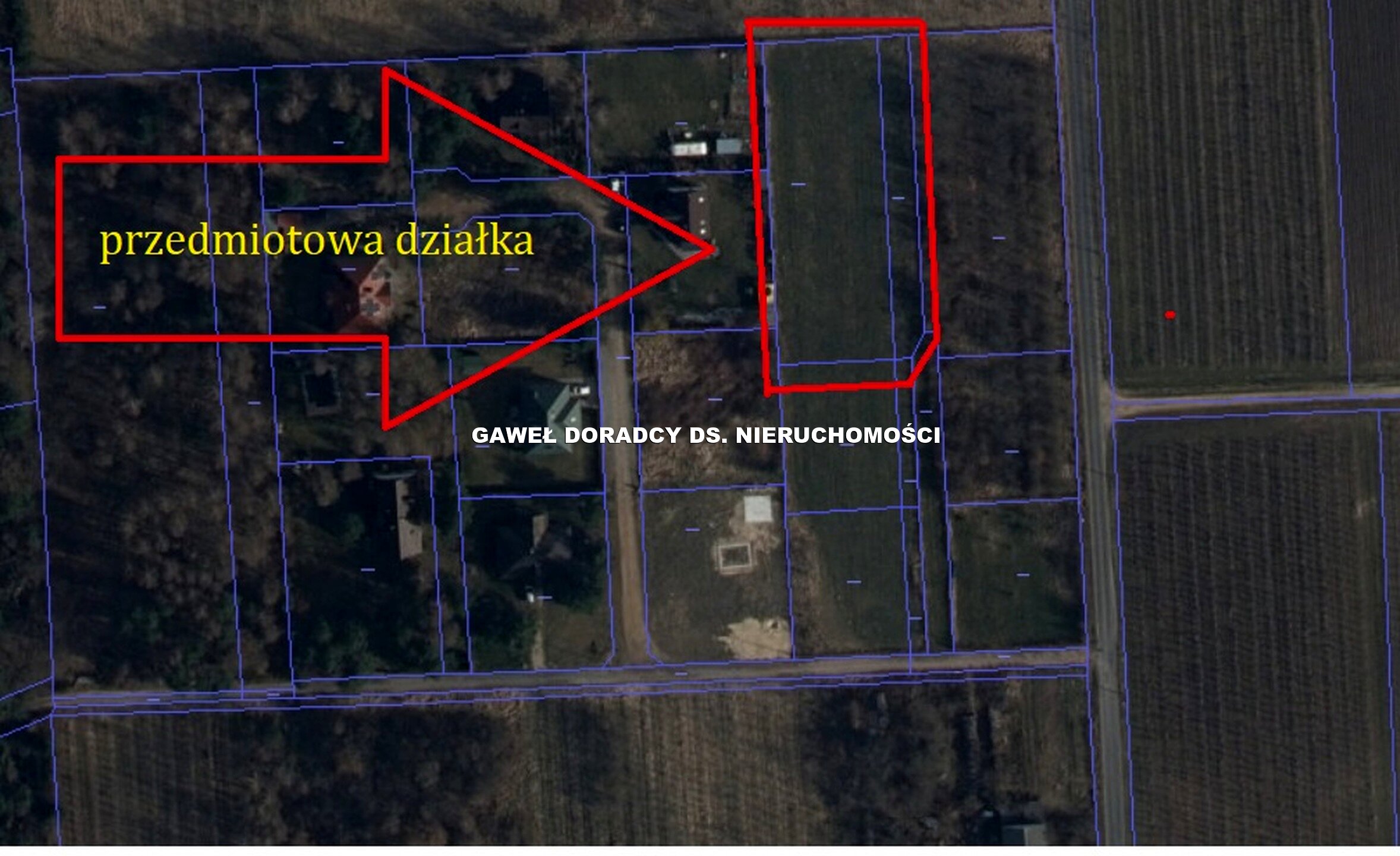 Działka w Jeziorach - zdjęcie 1