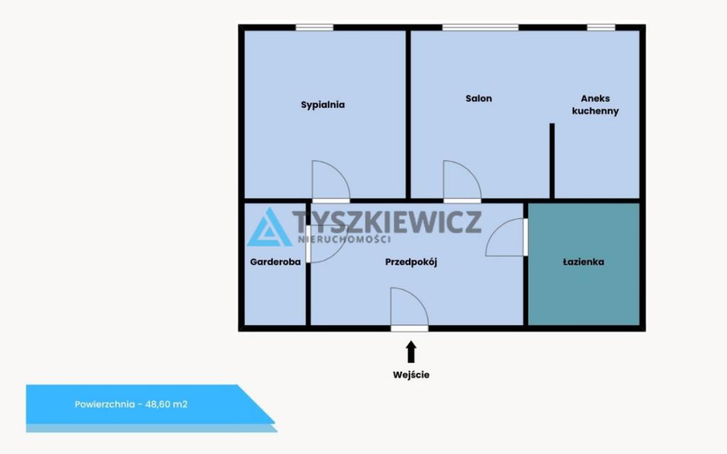 2 pokoje | garderoba | Wejherowo | blisko lasu - zdjęcie 12