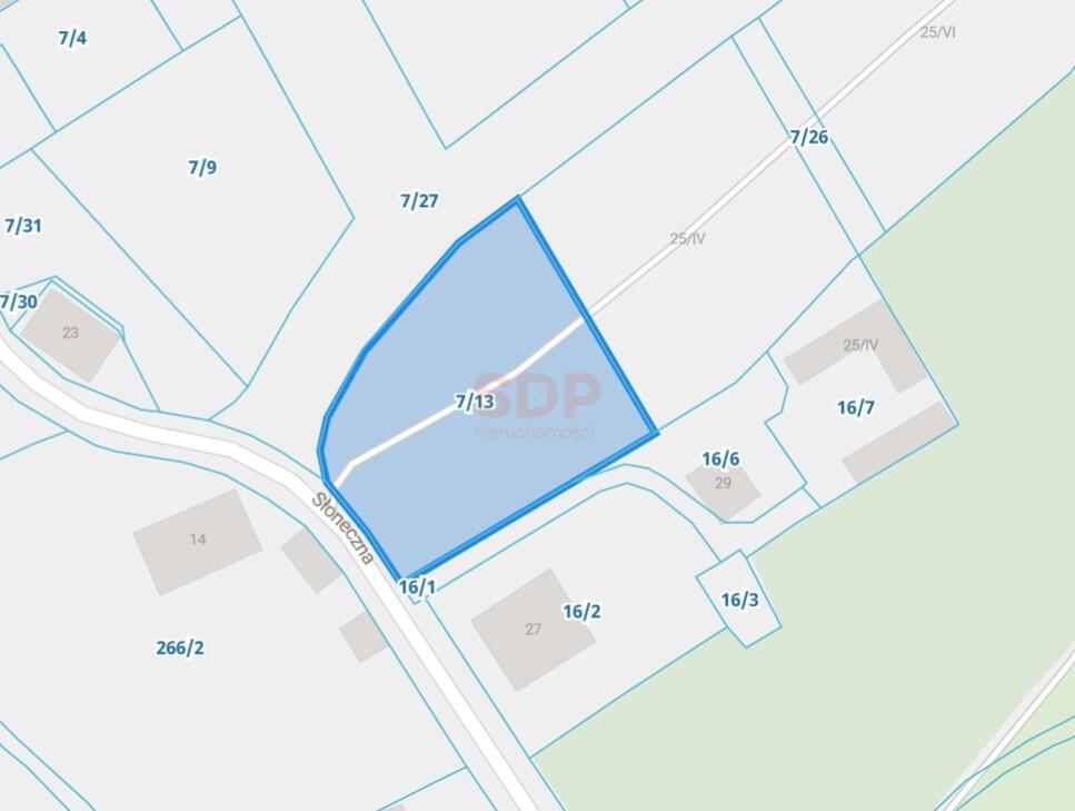 Działka budowlana 2330 m², Kudowa-Zdrój, Słoneczna - zdjęcie 3