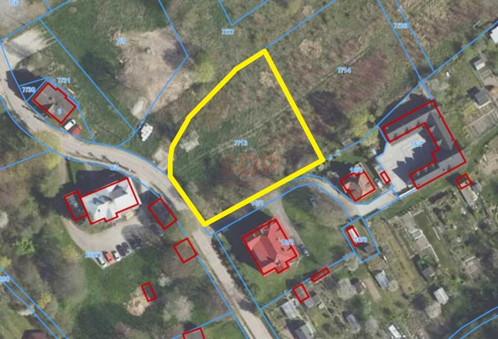 Działka budowlana 2330 m², Kudowa-Zdrój, Słoneczna - zdjęcie 1