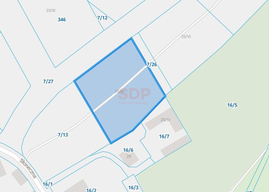 Działka budowlana 2404 m², Kudowa-Zdrój, Słoneczna - zdjęcie 2