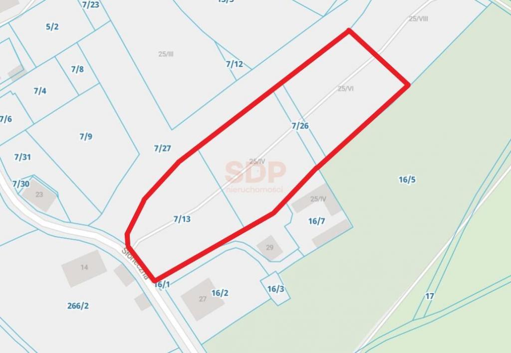 Działka budowlana 7218 m², Kudowa-Zdrój, Słoneczna - zdjęcie 5