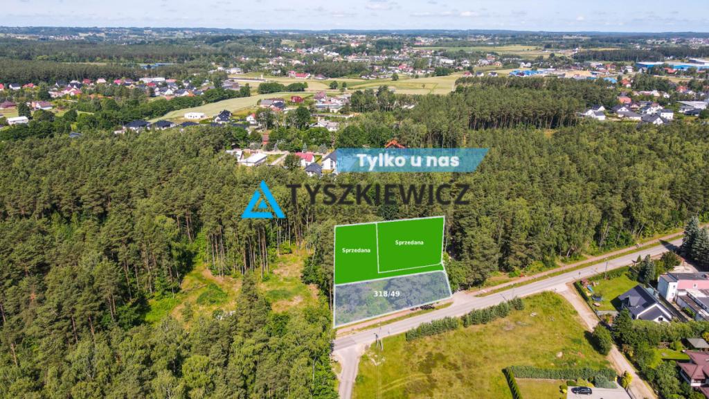 Działka mieszkaniowa z własnym lasem Chwaszczyno - zdjęcie 1