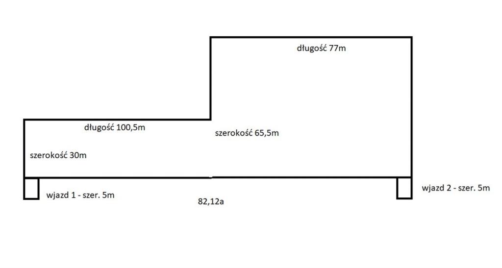 Działka budowlana 8212 m², Zelków, Widokowa - zdjęcie 1