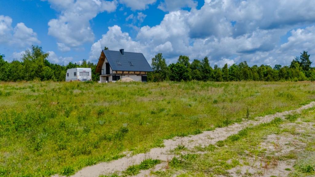 Dom w stanie surowym zamkniętym - Jamno k. Bytowa - zdjęcie 27