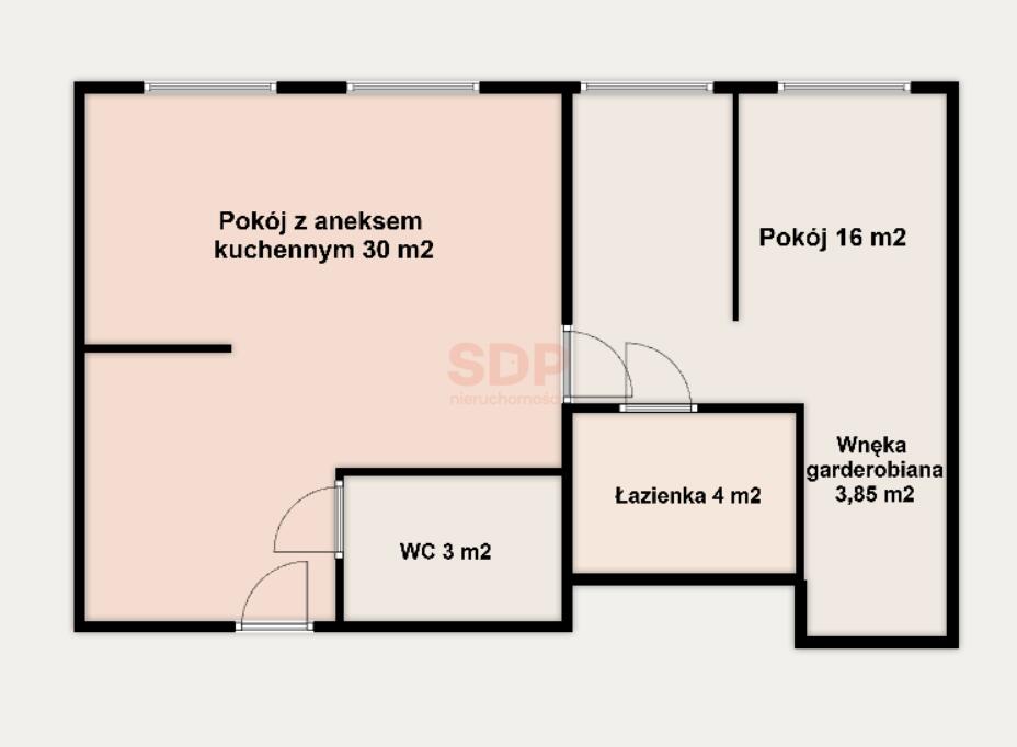 Mieszkanie 62 m², Wrocław, Stare Miasto, Wyspa Słodowa - zdjęcie 18