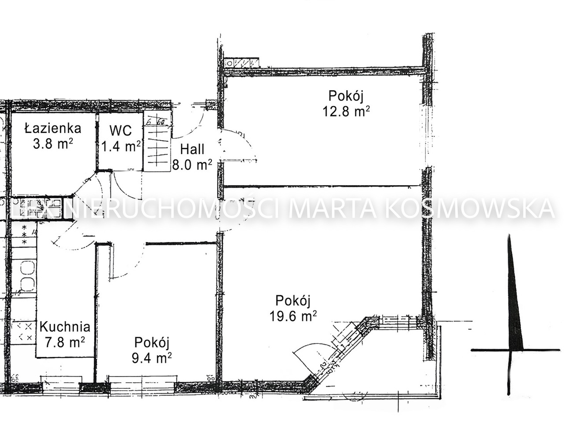 Praga-Północ ul. Zamoyskiego, 3 pok. 62,9 m,parking naziemny - zdjęcie 10