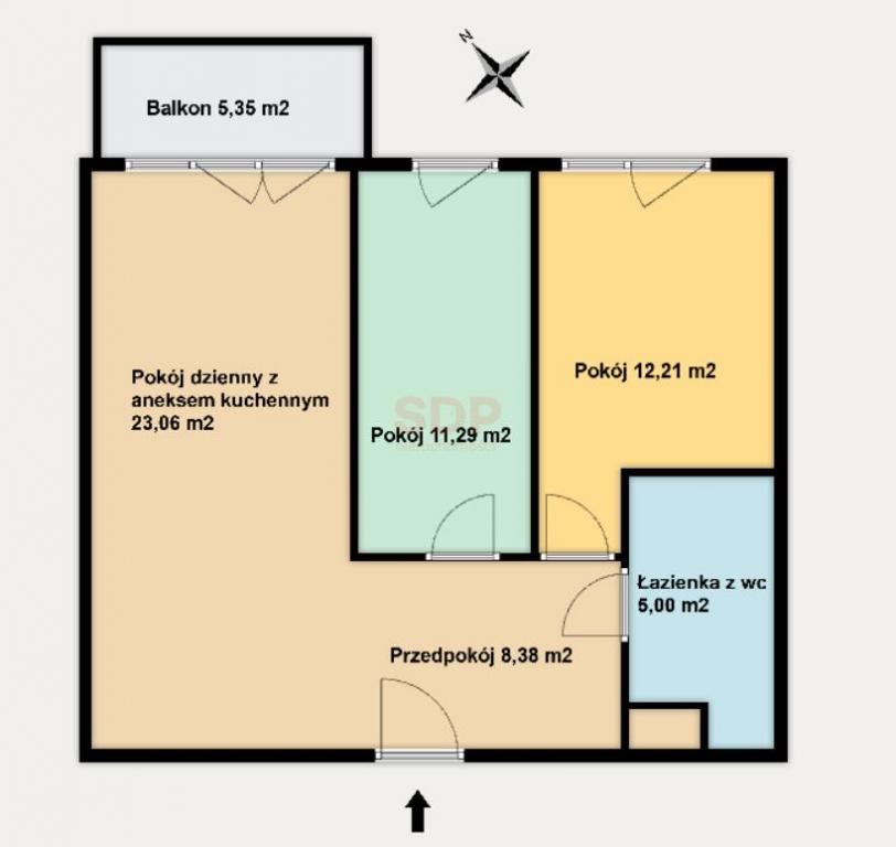Mieszkanie 60 m², Wrocław, Długa - zdjęcie 4