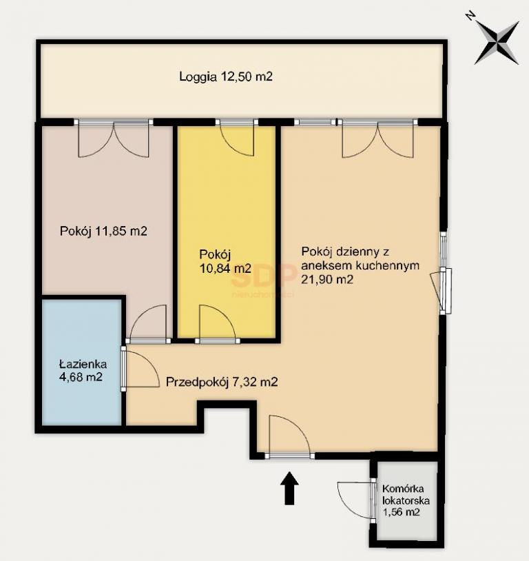 Mieszkanie 56 m², Wrocław, Długa - zdjęcie 4