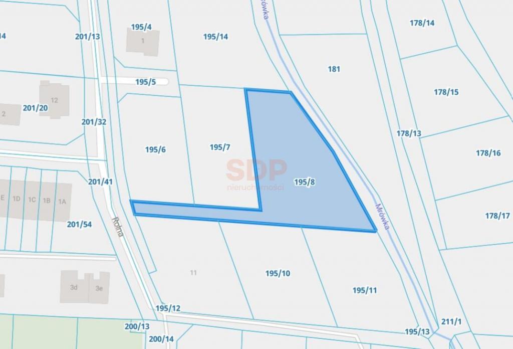 Działka budowlana 1881 m², Dobrzykowice, Rolna - zdjęcie 7