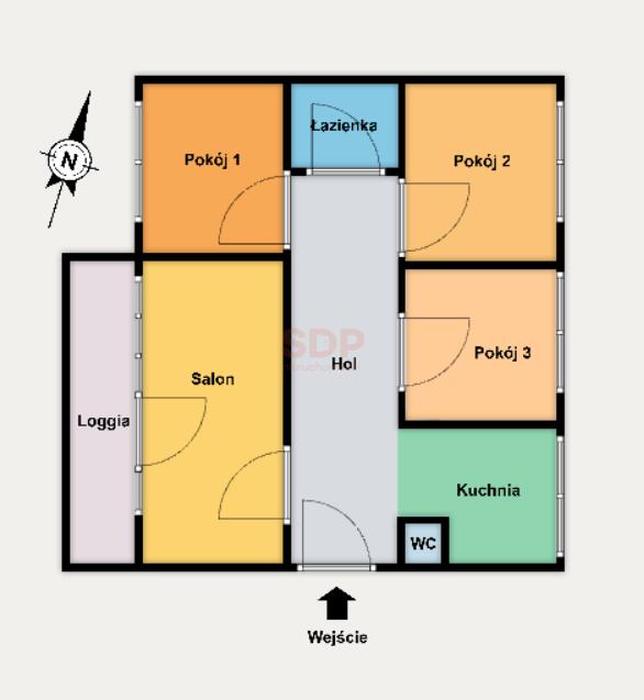 Mieszkanie 72 m², Łódź, Ketlinga - zdjęcie 9