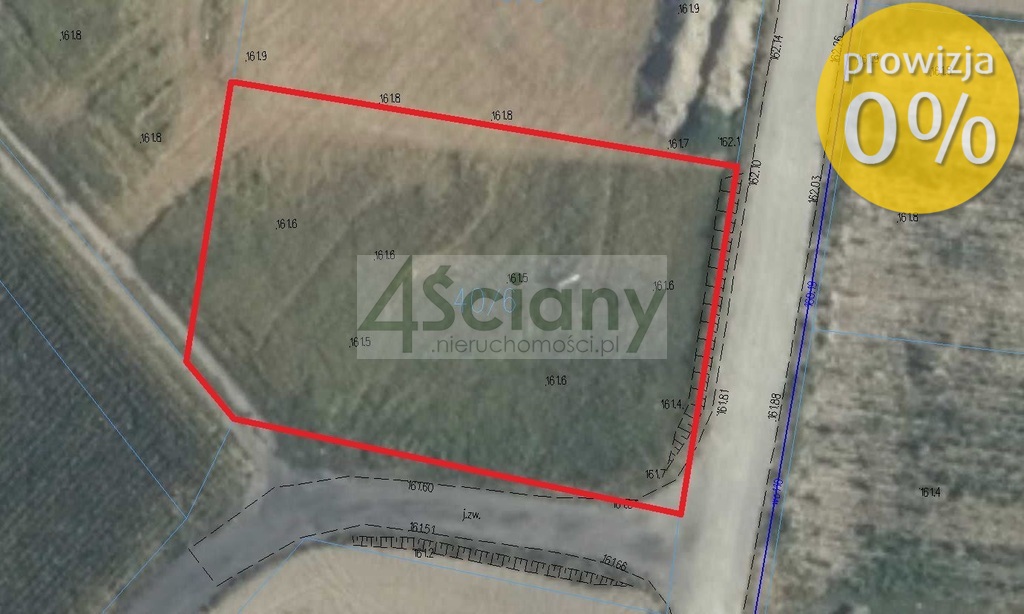 Działka budowlana 1365 m², Borki-Paduchy - zdjęcie 1