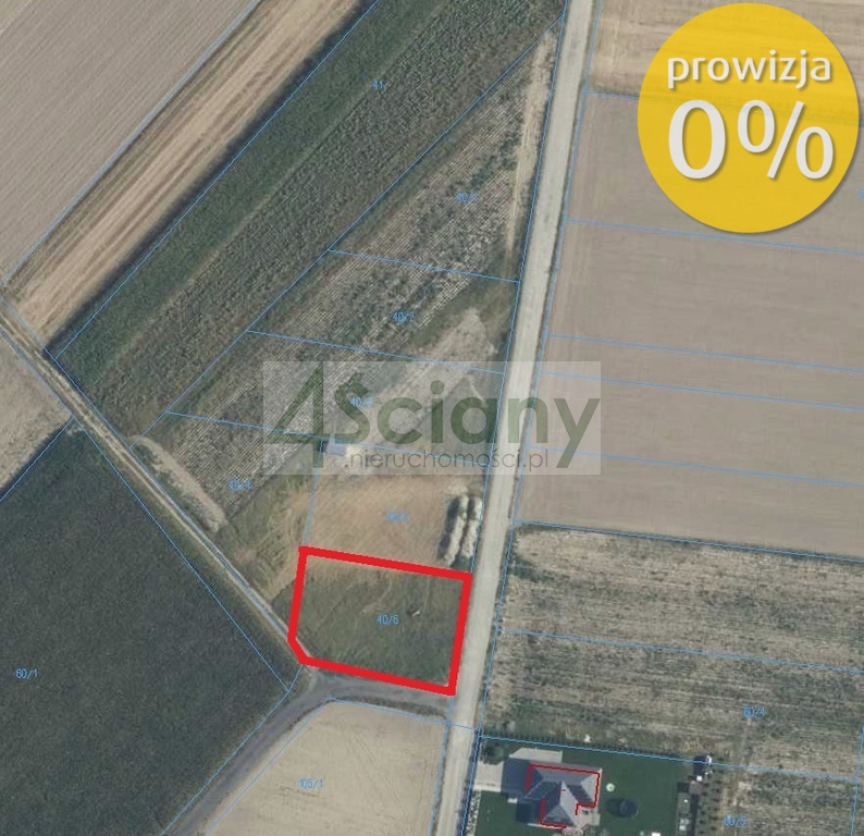 Działka budowlana 1365 m², Borki-Paduchy - zdjęcie 2