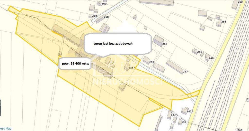 Działka inwestycyjna 6,94&nbsp;ha, Kozłów - zdjęcie 5