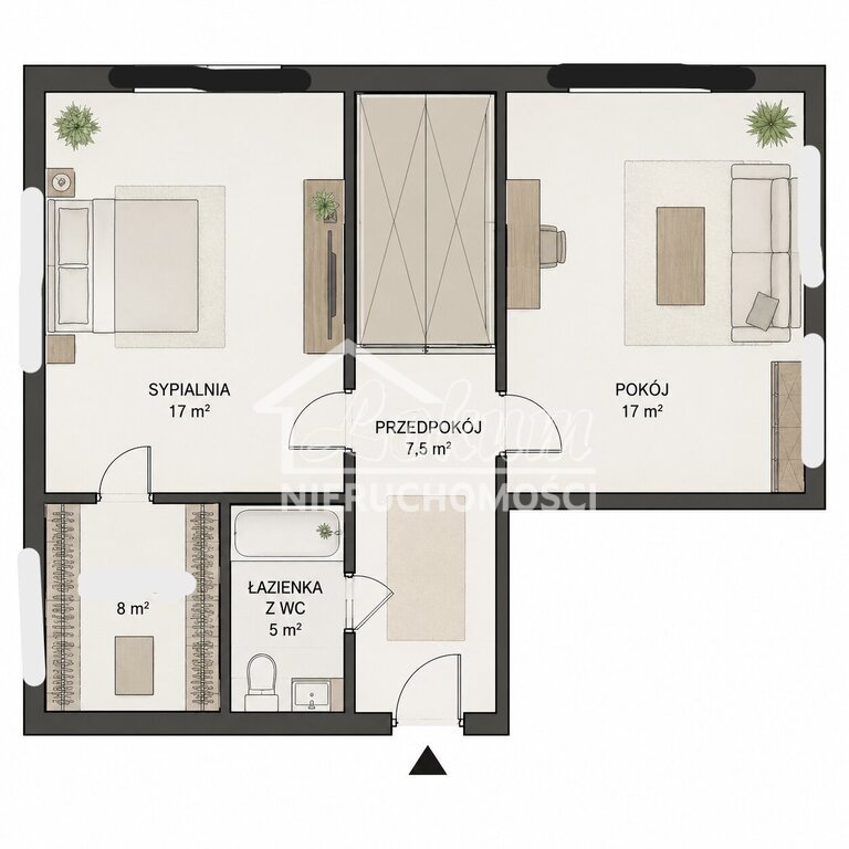 Mieszkanie 95,2&nbsp;m², Szczecin, Gumieńce, gen. Stanisława Maczka - zdjęcie 15