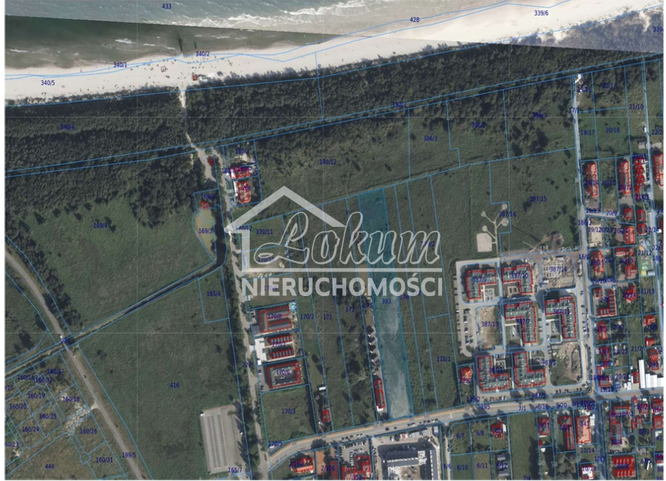 Działka inwestycyjna 1,05&nbsp;m², Grzybowo, Nadmorska - zdjęcie 1