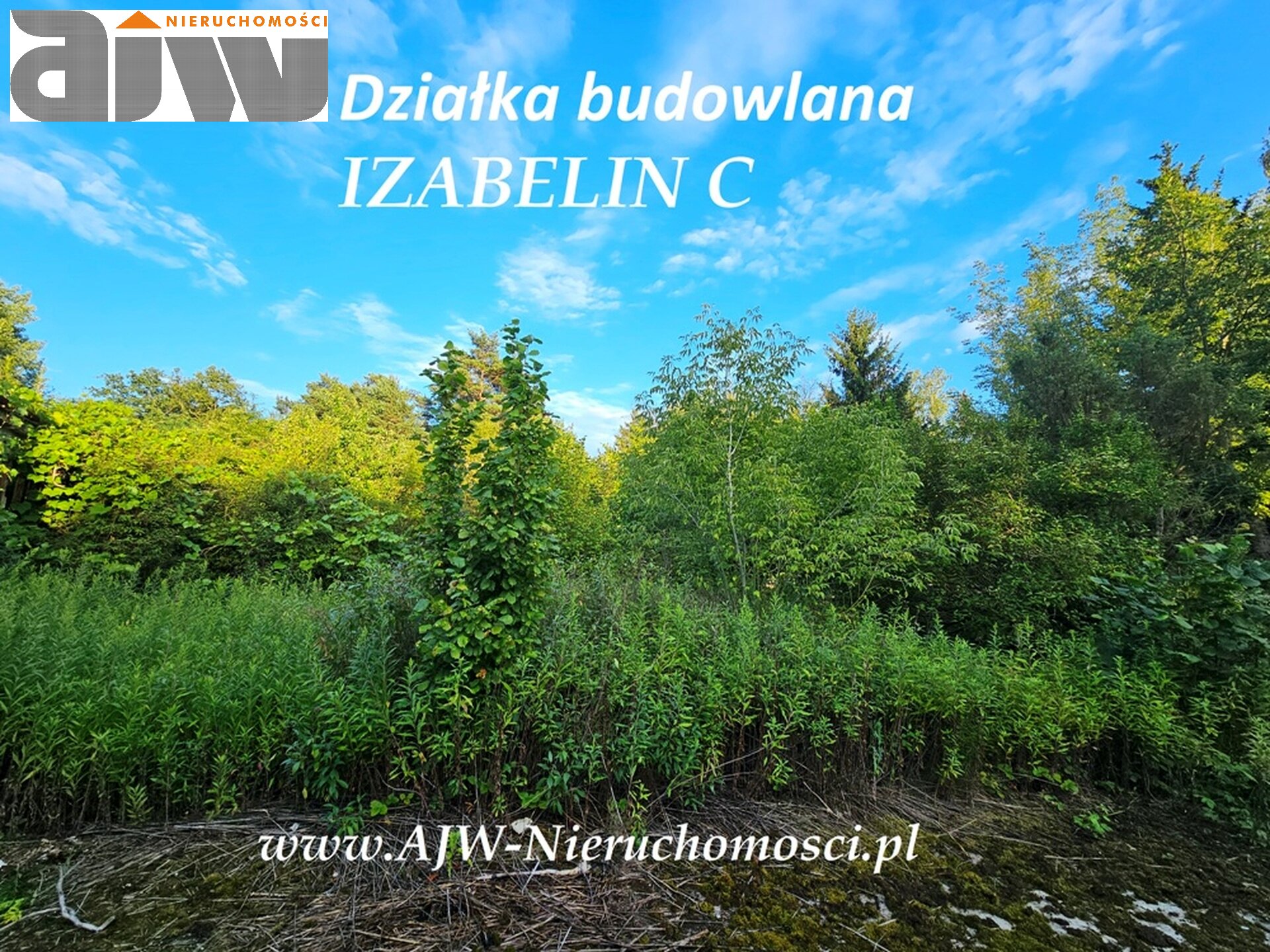Działka budowlana Izabelin C pow. 1330 m2 - zdjęcie 1