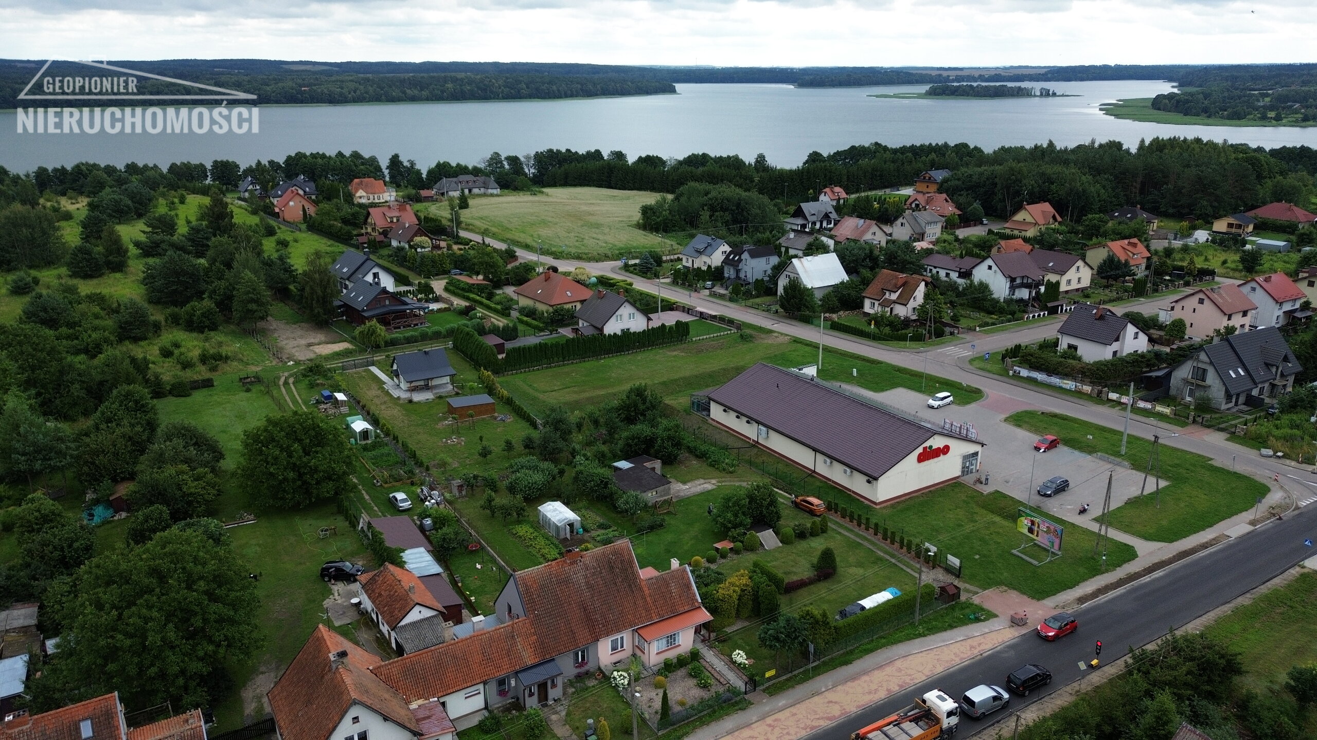 Dąbrówno - Jabłonowo, polowa bliźniaka, działka 2145 m2 - zdjęcie 2