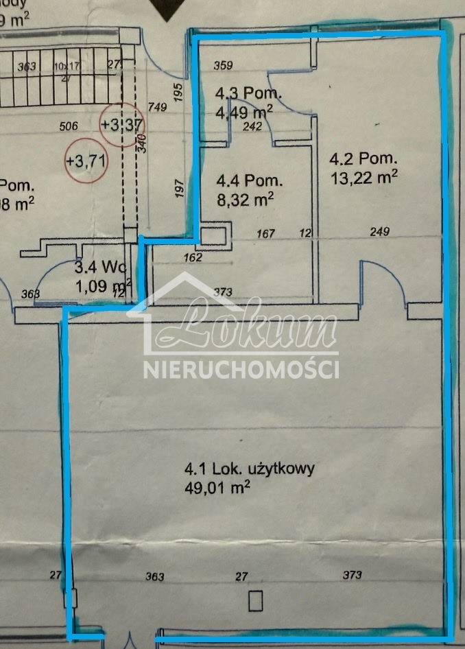 Lokal usługowy do wynajęcia, 75&nbsp;m², Szczecin - zdjęcie 3
