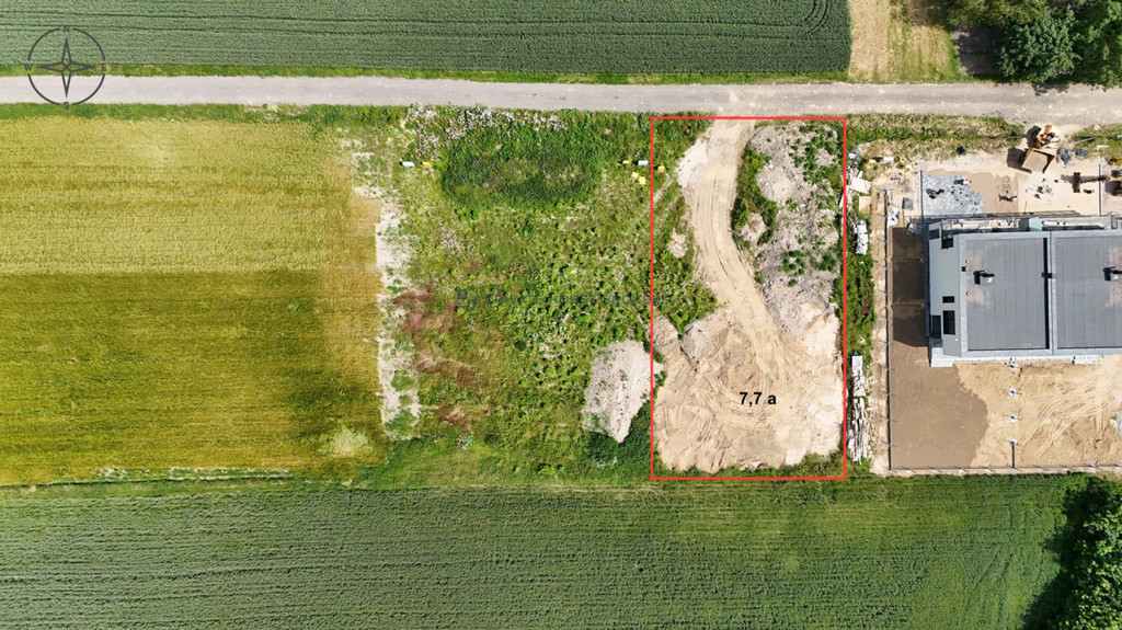 Działka budowlana 770&nbsp;m², Miechów, Racławicka - zdjęcie 4