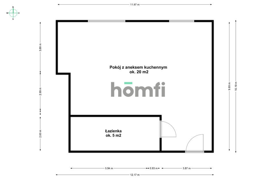 Mieszkanie 25 m², Poznań, Jeżyce, Żurawia - zdjęcie 8