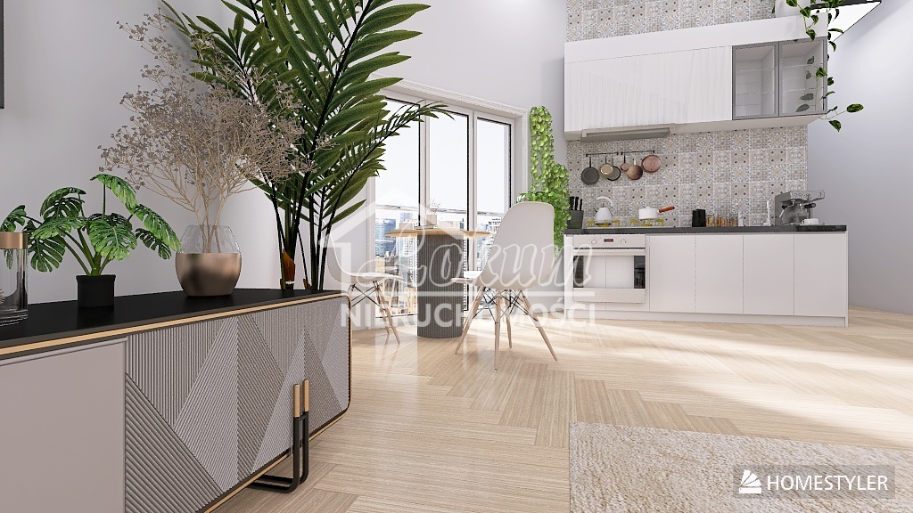 Mieszkanie 48,23&nbsp;m², Szczecin, Śródmieście, al. Papieża Jana Pawła II - zdjęcie 2