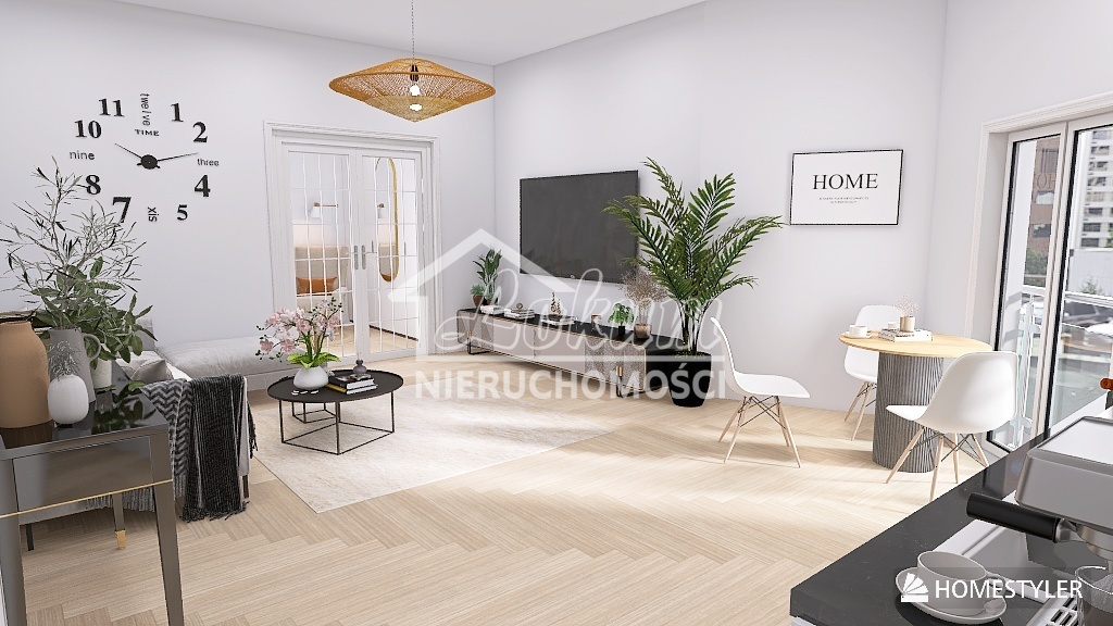 Mieszkanie 48,23&nbsp;m², Szczecin, Śródmieście, al. Papieża Jana Pawła II - zdjęcie 1