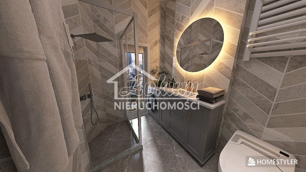 Mieszkanie 48,23&nbsp;m², Szczecin, Śródmieście, al. Papieża Jana Pawła II - zdjęcie 7