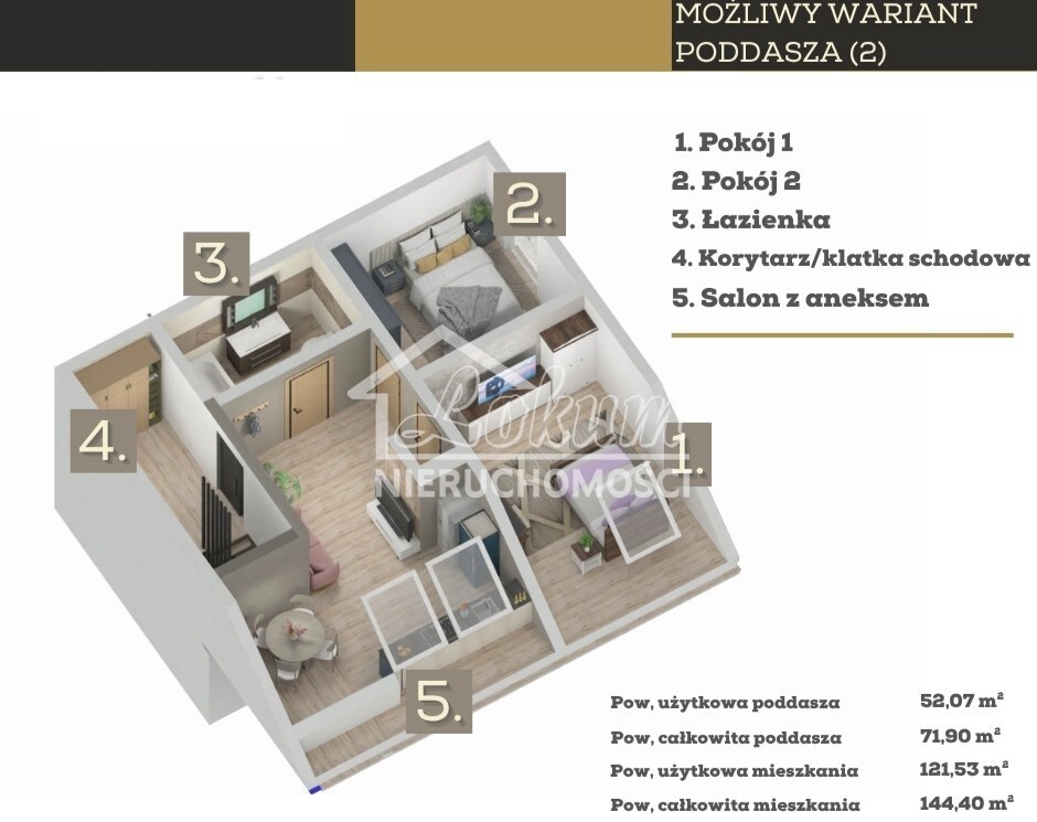 Mieszkanie 121,53&nbsp;m², Stargard, Kwiatowa - zdjęcie 8