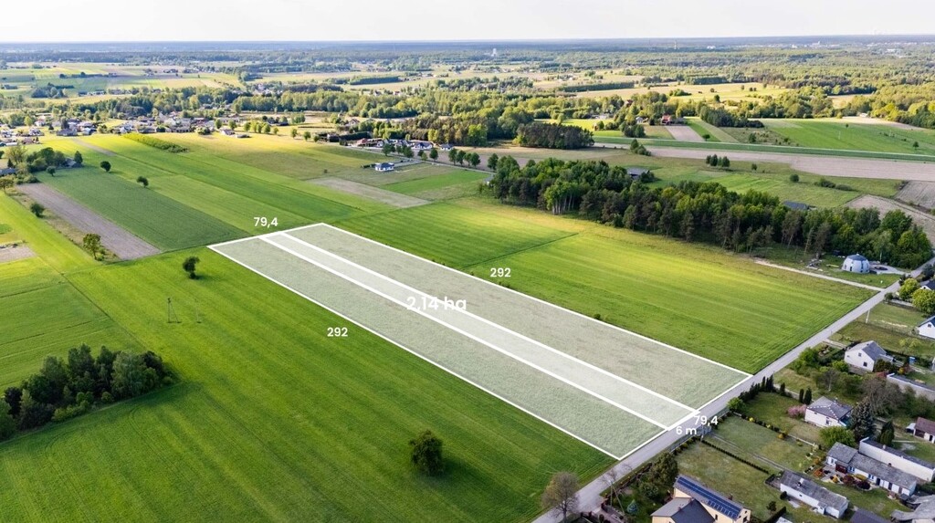 Działka budowlana 2,14&nbsp;ha, Czarna Kolonia - zdjęcie 13