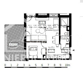 Mieszkanie 42,08&nbsp;m², Niechorze, Żeglarska - zdjęcie 4