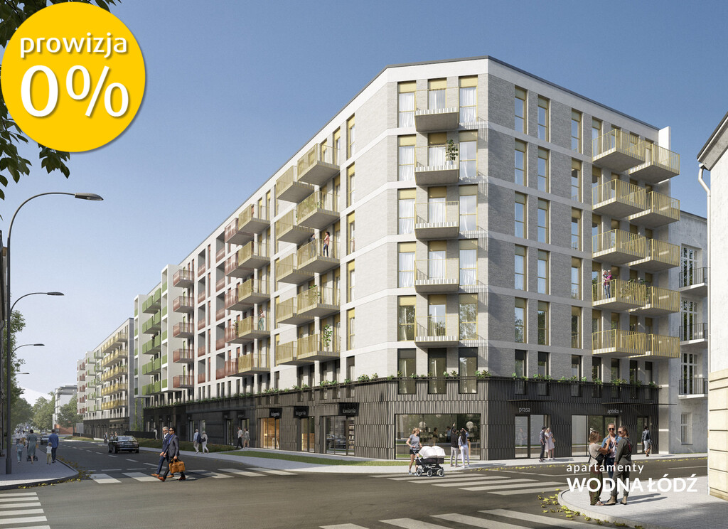 Mieszkanie 45,58 m², Łódź, Wodna - zdjęcie 1