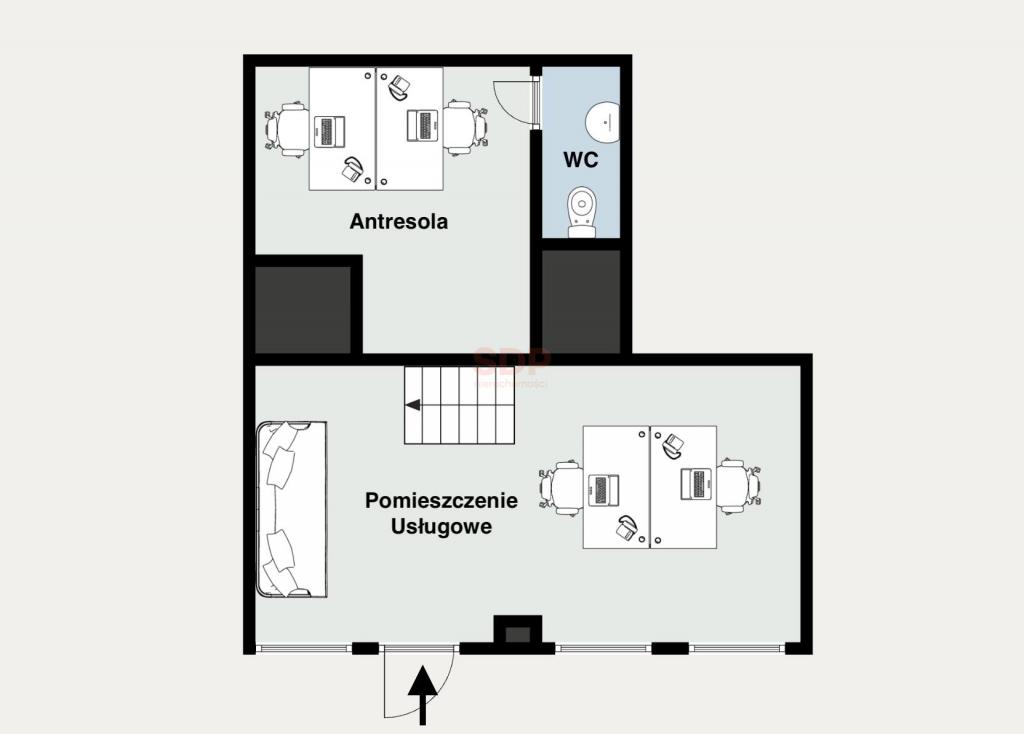 Lokal usługowy na sprzedaż, 33&nbsp;m², Wrocław, Psie Pole, Bolesława Krzywoustego - zdjęcie 6