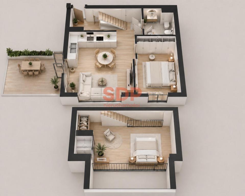 Mieszkanie 58&nbsp;m², Wrocław, Psie Pole, Kamieńskiego Henryka Michała - zdjęcie 5