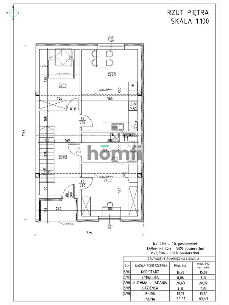 Mieszkanie 64,41 m², Boguchwała, Akacjowa - zdjęcie 14
