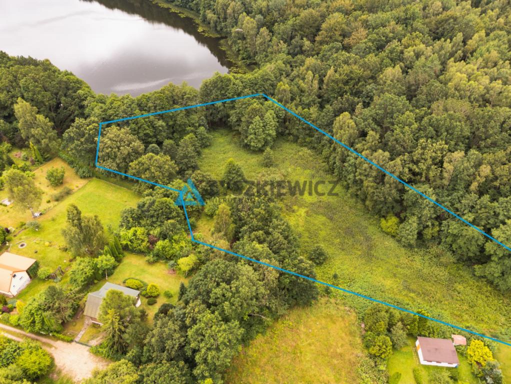 Działka w Pobłociu pierwsza linia brzegowa - zdjęcie 3