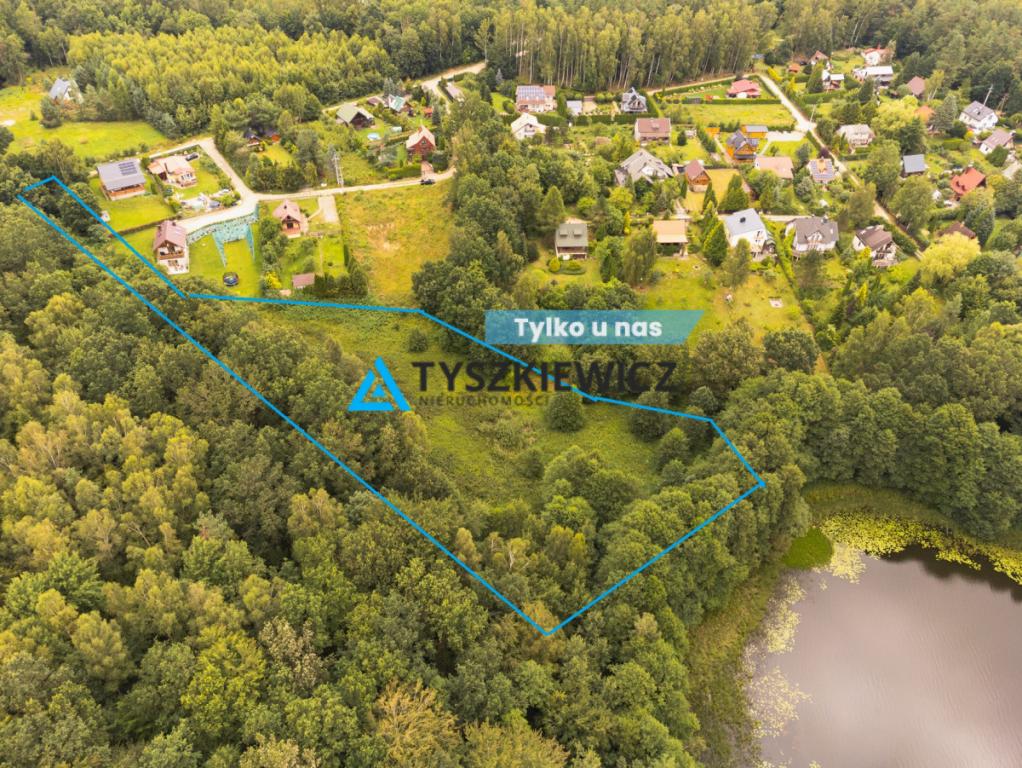 Działka w Pobłociu pierwsza linia brzegowa - zdjęcie 1