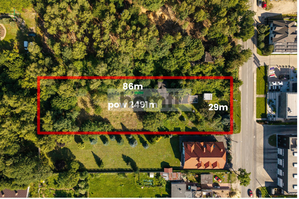 Działka inwestycyjna 2491&nbsp;m², Konstantynów Łódzki, Kolejowa - zdjęcie 8