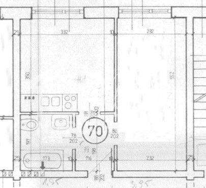 Mieszkanie 30&nbsp;m², Szczecin, Bronowicka - zdjęcie 7