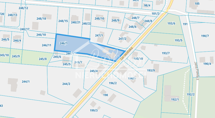 Działka budowlana 2500 m², Kliniska Wielkie - zdjęcie 2