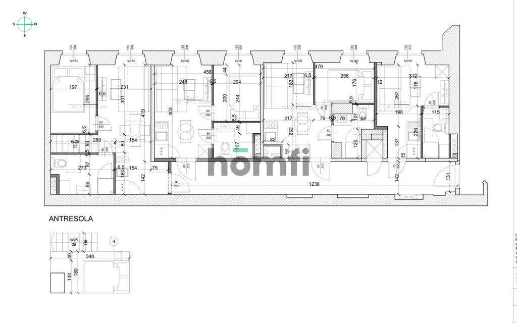 Mieszkanie 95&nbsp;m², Łódź, Śródmieście, Prezydenta Gabriela Narutowicza - zdjęcie 16