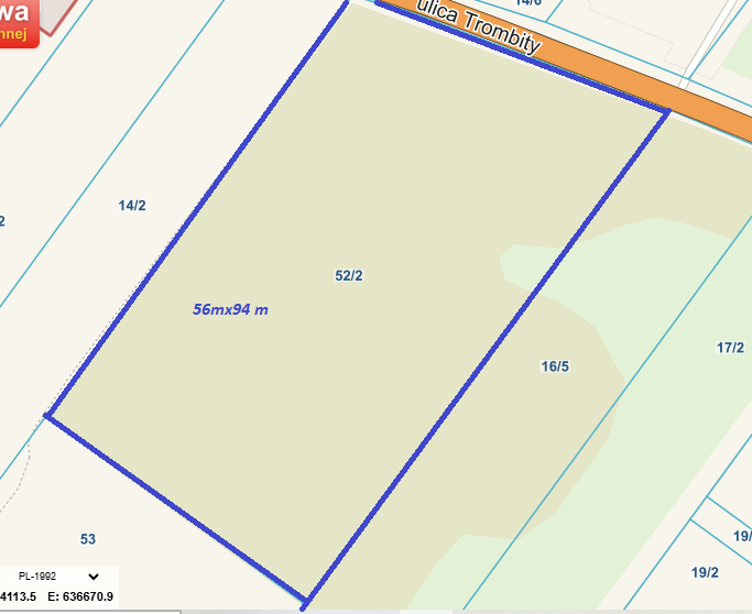 Działka budowlana 5773&nbsp;m², Warszawa, Trombity - zdjęcie 16