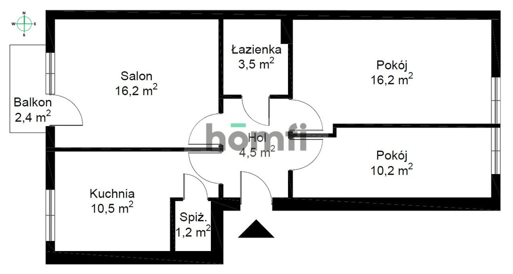 Mieszkanie 61,9&nbsp;m², Lublin, Śródmieście, Lipowa - zdjęcie 12