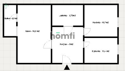 Mieszkanie 51,6&nbsp;m², Brodnica, Ogrodowa - zdjęcie 12